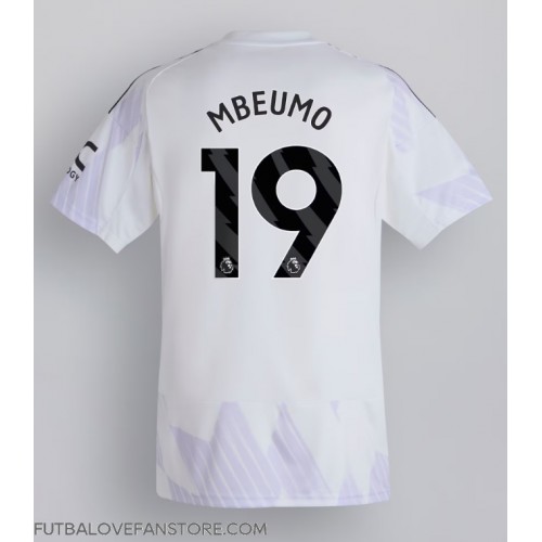 Manchester United Bryan Mbeumo #19 Vonkajší futbalový dres 2025-26 Krátky Rukáv Manchester United Bryan Mbeumo #19 Vonkajší futbalový dres 2025-26 Krátky Rukáv
